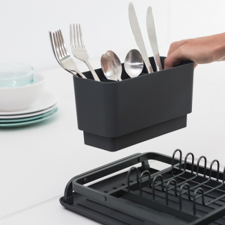 Ociekacz do naczyń Brabantia 46x20 cm ciemnoszary - 6