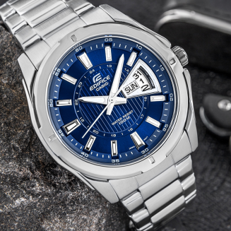Zegarek Męski CASIO EDIFICE EF-129D-2AVEF + BOX - 4