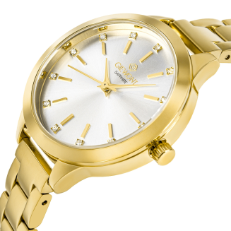 Zegarek Damski Giewont Sapphire Złoto Srebrny GW2720-B2 - 2