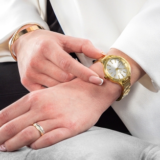 Zegarek Damski Giewont Sapphire Złoto Srebrny GW2720-B2 - 6