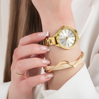 Zegarek Damski Giewont Sapphire Złoto Srebrny GW2720-B2 - 4