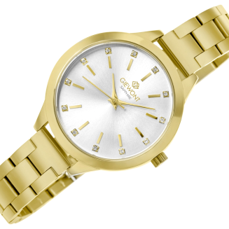 Zegarek Damski Giewont Sapphire Złoto Srebrny GW2720-B2 - 3