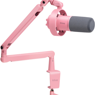 Mikrofon dynamiczny Fifine T688P (różowy) - 2