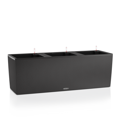 Donica Lechuza Trio Stone 40 grafitowy czarny