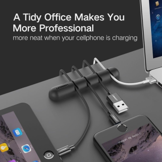 Organizer uchwyt na kable UGREEN  LP114 4 sloty (2 sztuki) - 3