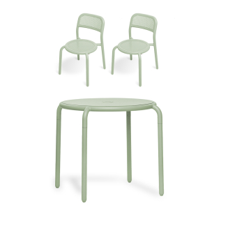 Combi Offer 1: Fatboy Bistreau Toní garden table + 2 x Fatboy Bistro Chair Toní garden chair - 4