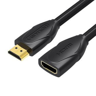 Przedłużacz HDMI Vention VAA-B06-B150 1,5m 4K 30Hz (Czarny) - 2