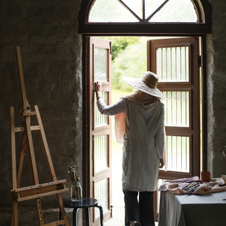  Fartuch Lapuan Kankurit Kaste linen Onesize - 7