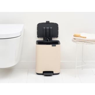 Kosz pedałowy Brabantia Bo 7 l Soft Beige - 6