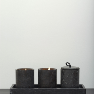 Taca dekoracyjna Aquanova Hammam Dark Grey 35x15 cm - 2