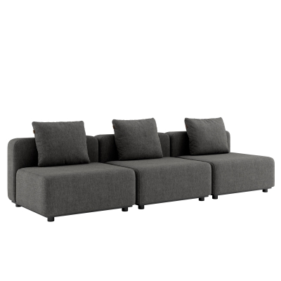 Sofa ogrodowa SACKit Cobana Lounge Sofa 3 Seater Cobana Grey