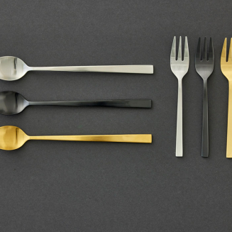 Zestaw 4 łyżeczek do latte Bitz Black - 3