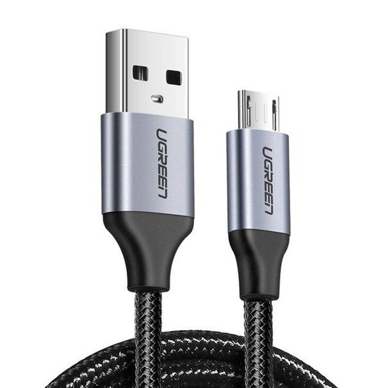  UGREEN US290 USB-A-micro USB cable 1.5m (black)