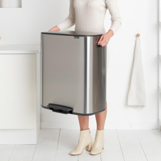  Brabantia Bo waste bin 60l, matt steel FPP - 5