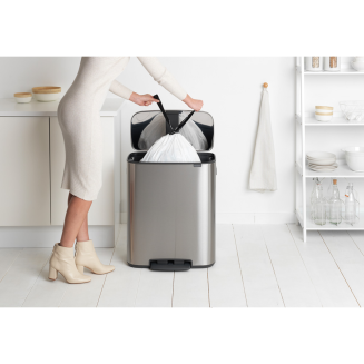 Kosz na śmieci Brabantia Bo 60l stal matowa FPP - 6
