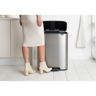  Brabantia Bo waste bin 60l, matt steel FPP - 7