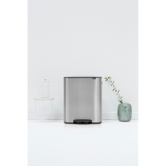  Brabantia Bo waste bin 60l, matt steel FPP - 5