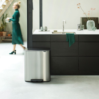 Brabantia Bo waste bin 60l, matt steel FPP - 7