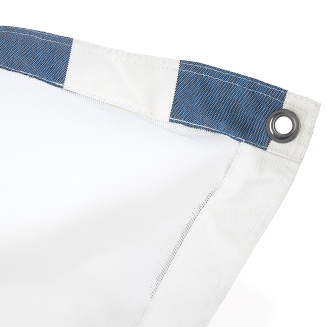 Fatboy Floatzac Stripe Ocean Blue floating pouffe 180x134 cm - 9