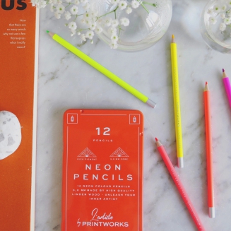 Kredki 12 kolorów - Neon | PRINTWORKS - 3