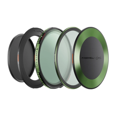 Zestaw filtrów ND/CPL o zmiennej gęstości Freewell Brandon Li 72mm