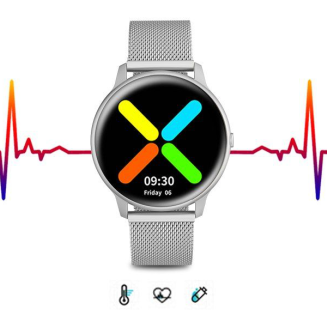 Damski SMARTWATCH G. Rossi SW015-3 Srebrny - 10