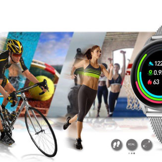 Damski SMARTWATCH G. Rossi SW015-3 Srebrny - 16