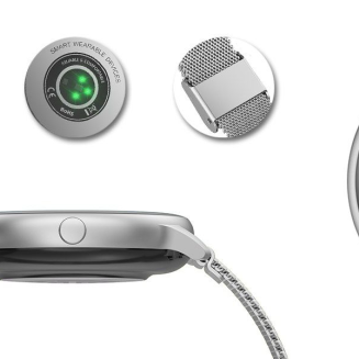 Damski SMARTWATCH G. Rossi SW015-3 Srebrny - 9