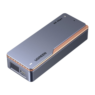  UGREEN D703 M.2 NVMe USB4 Drive Enclosure (Gray) - 4
