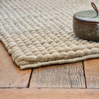 Aquanova Axel linen bathroom rug 60x60 cm - 5