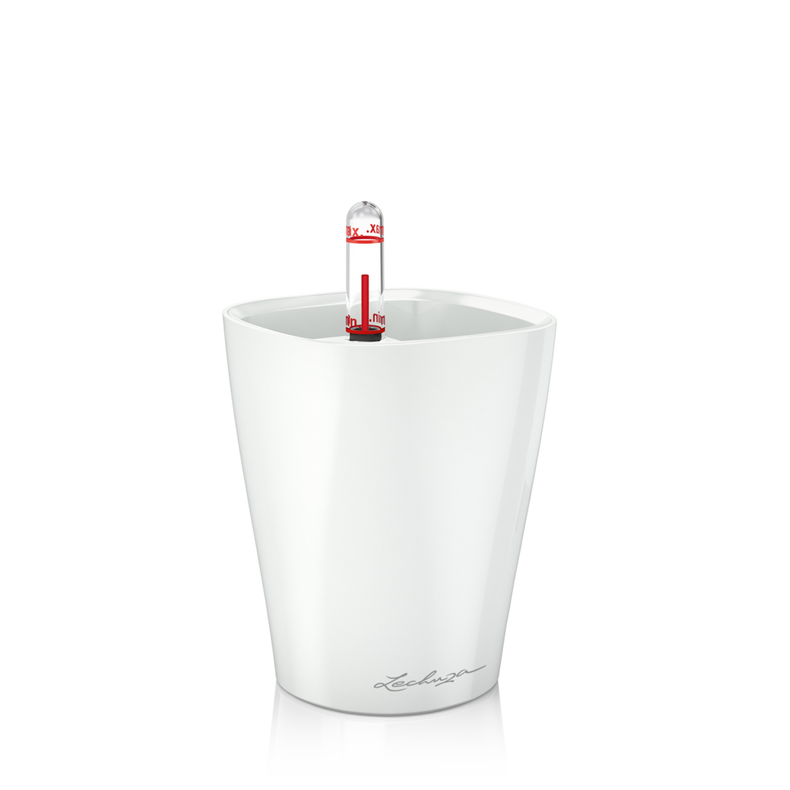  Lechuza Mini Deltini flowerpot white