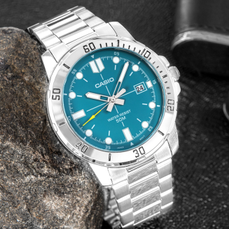 Zegarek Męski CASIO MTP-VD01D-3E2VUDF + BOX - 5