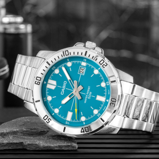 Zegarek Męski CASIO MTP-VD01D-3E2VUDF + BOX - 6