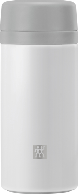 Pojemnik termiczny z zaparzaczem do herbaty i owoców Zwilling Thermo - Biały, 420 ml | BESTSELLER