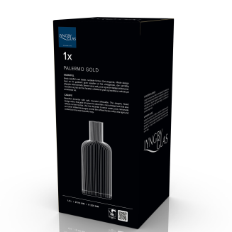 Karafka na wodę Lyngby Glass Palermo Gold - 2