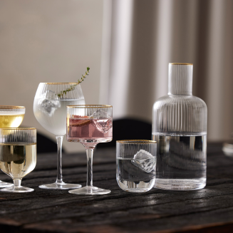 Karafka na wodę Lyngby Glass Palermo Gold - 10