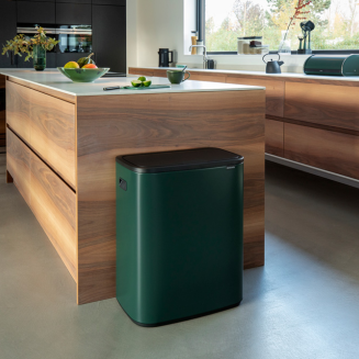 Kosz Brabantia Bo Touch Bin 2x30l zielony - 13