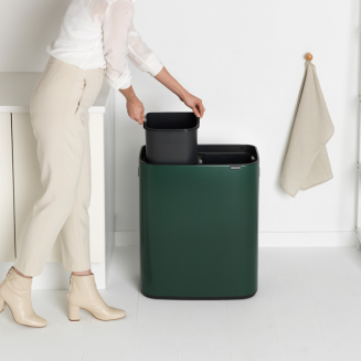 Kosz Brabantia Bo Touch Bin 2x30l zielony - 7