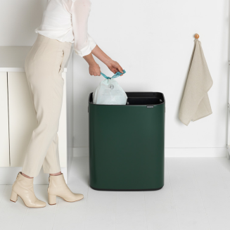 Kosz Brabantia Bo Touch Bin 2x30l zielony - 9