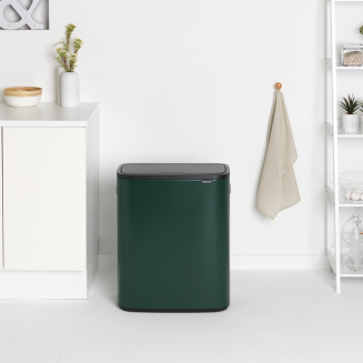 Kosz Brabantia Bo Touch Bin 2x30l zielony - 12