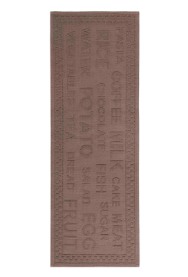 Dywanik kuchenny Sorema Grocery Taupe 55x150 cm
