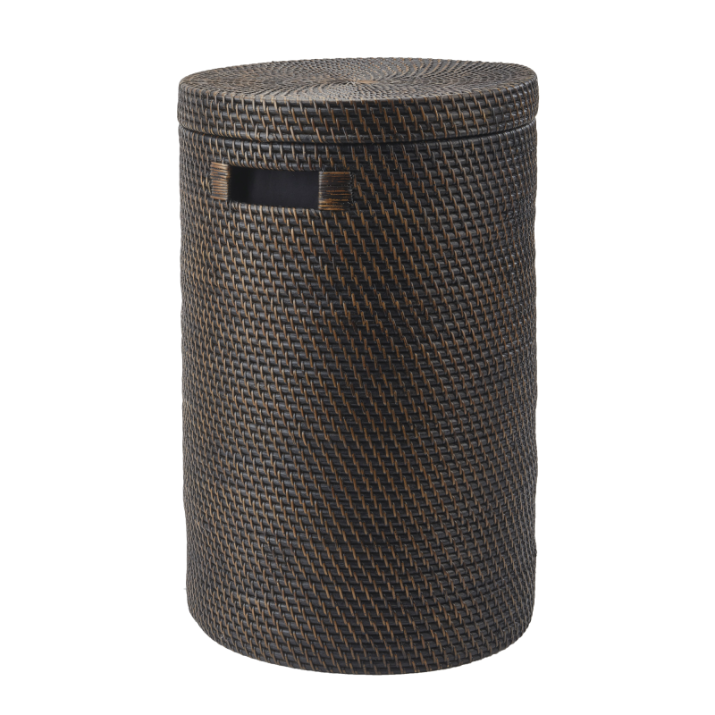 Kosz na pranie z pokrywą Aquanova Cino Pecan