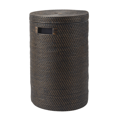 Kosz na pranie z pokrywą Aquanova Cino Pecan 64 l