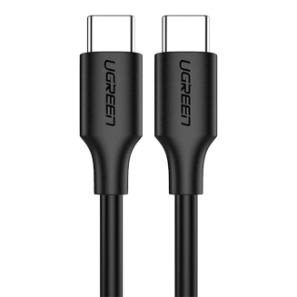 Kabel UGREEN US286 USB-C-USB-C 1.5m (czarny) - 2