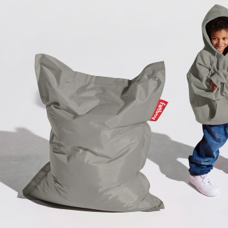 Pufa dla dzieci Fatboy Junior Nylon Silver 130x100 cm - 5