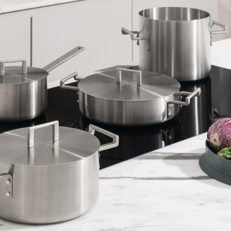 Pokrywa z drewna cyprysowego Alessi Convivio Ø 20 cm - 3