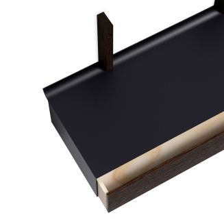 Szuflada Eva Solo Smile Smoked Oak & Black 80 cm - 5