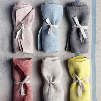 Serweta Lapuan Kankurit Usva linen 47x47 cm - 5