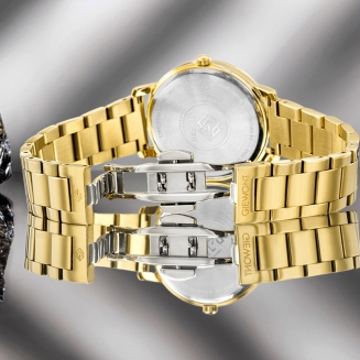 Zegarek Damski Giewont Sapphire Złoto Czarny GW2360-B3 - 8