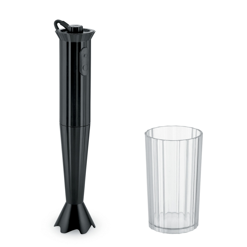 Blender ręczny Alessi Plissé Black